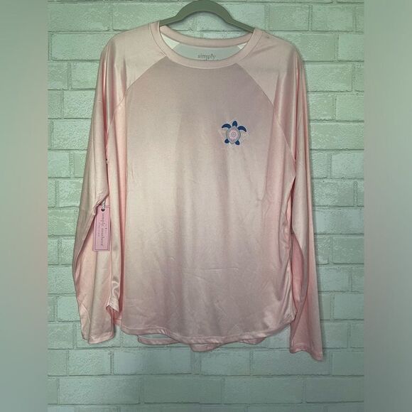 Simply Southern UPF 50 Rashguard Women’s Long Sleeve NWT Quick Dry - Picture 1 of 8